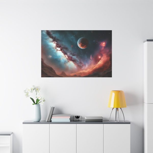 Universe Space Cosmos Nebula Galaxy Standard Canvas