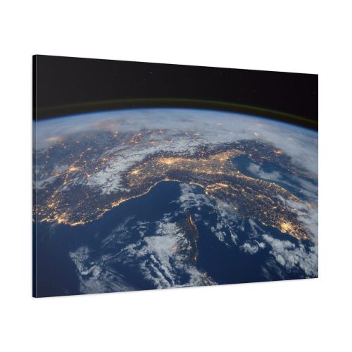 Earth in Space Standard Canvas