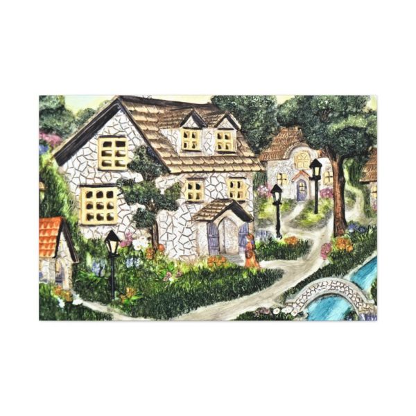 91638-36.jpg Hand Painted Clay Old Standard Canvas
