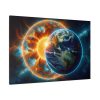 91638-365.jpg Planets Earth and Sun in Space Standard Canvas
