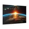 91638-375.jpg Beauty of Celestial Sunrise Over Earth Standard Canvas