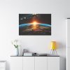 91638-377.jpg Beauty of Celestial Sunrise Over Earth Standard Canvas