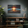 91638-379.jpg Beauty of Celestial Sunrise Over Earth Standard Canvas