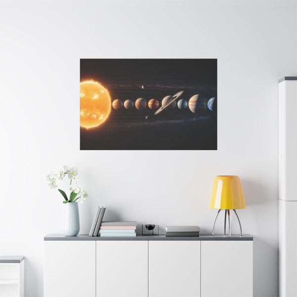 91638-382.jpg Solar System With Nine Planets Standard Canvas
