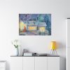 91638-42.jpg Cottage In Winter Standard Canvas