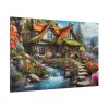 91638-45.jpg Enchanted Mountain Cottage Standard Canvas