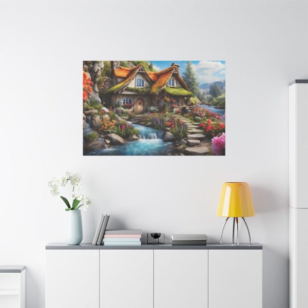 91638-47.jpg Enchanted Mountain Cottage Standard Canvas