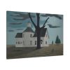 91638-80.jpg Old House, New Moon by George Ault Standard Canvas