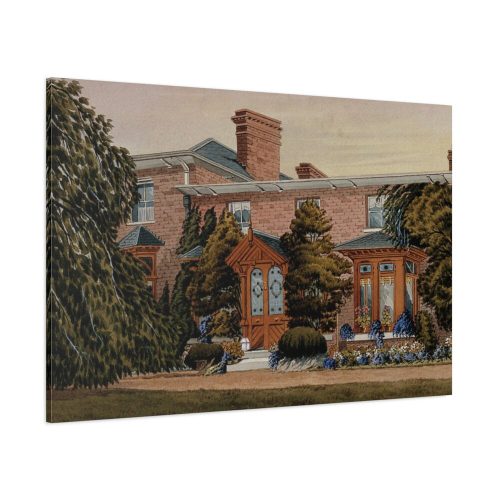 91638-90.jpg Victorian Villa Seen From the Front Standard Canvas