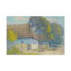 Village Motif by Lajos Csordák Standard Canvas