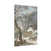 91655.jpg Winterlandschap by Pieter Pietersz Barbiers Standard Canvas