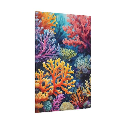 91655-30.jpg Coral Reef Art Illustration Standard Canvas