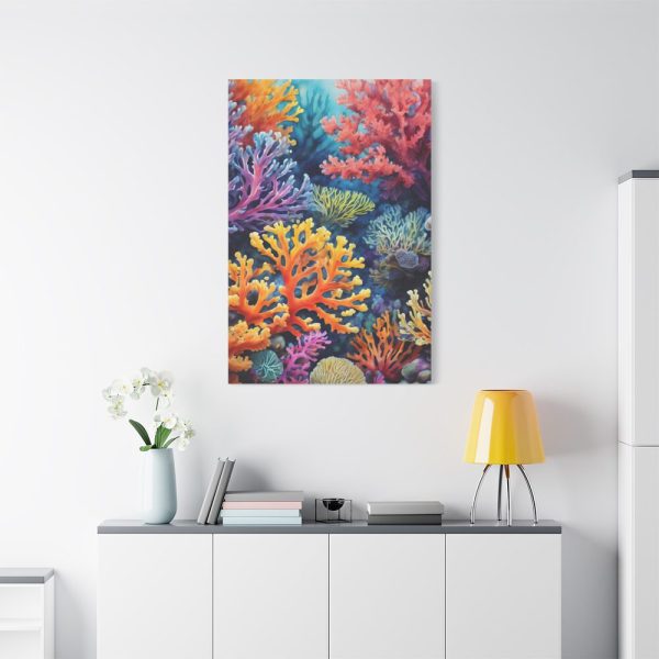 91655-32.jpg Coral Reef Art Illustration Standard Canvas