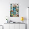 91655-37.jpg Whimsical Flowery Door Standard Canvas