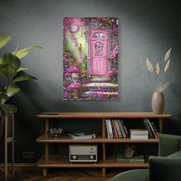 91655-49.jpg Flowersand A Pink Door Standard Canvas
