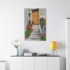 91655-67.jpg Doors With Flowers Standard Canvas