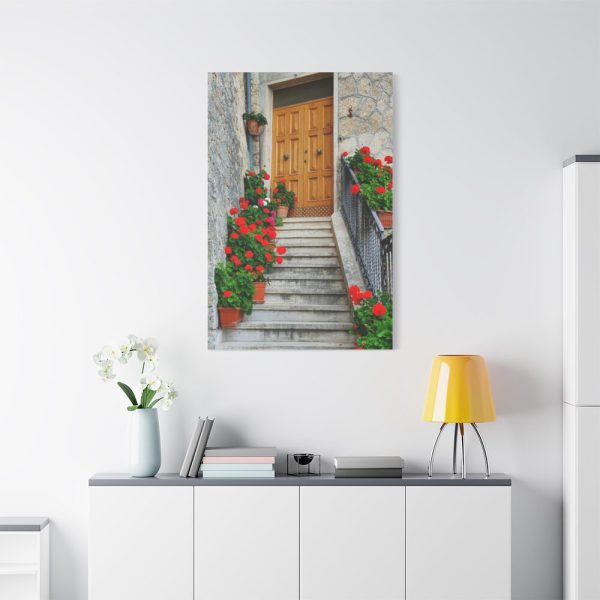 91655-67.jpg Doors With Flowers Standard Canvas