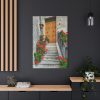 91655-68.jpg Doors With Flowers Standard Canvas