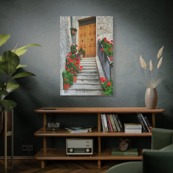 91655-69.jpg Doors With Flowers Standard Canvas