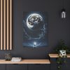 91655-73.jpg Full Moon Rising Standard Canvas