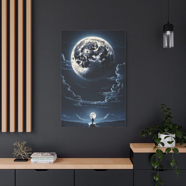 91655-73.jpg Full Moon Rising Standard Canvas