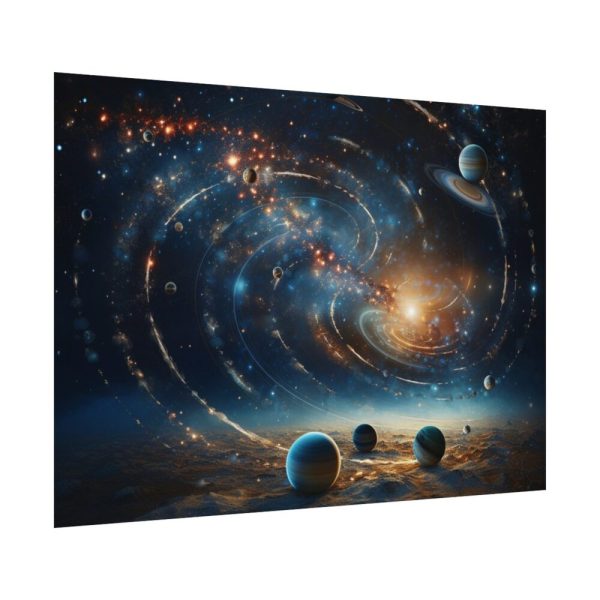 92368-17.jpg Fantasy Illustration of Cosmos Poster