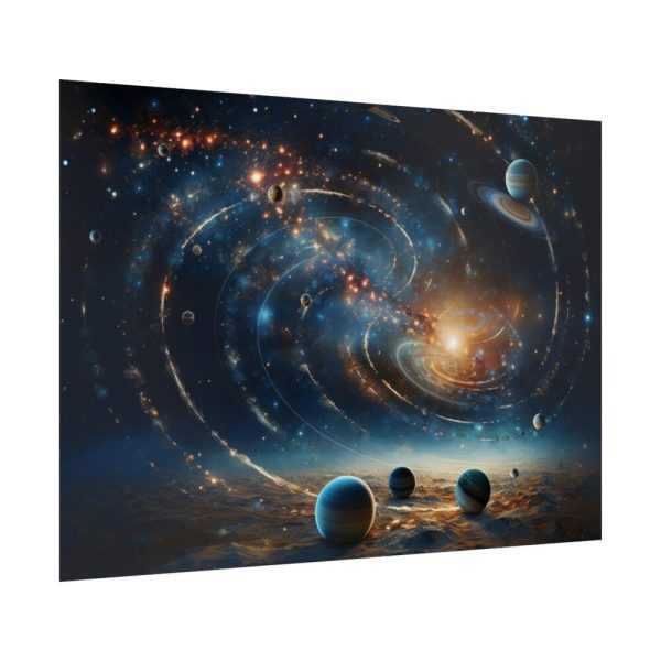 92369-17.jpg Fantasy Illustration of Cosmos Poster
