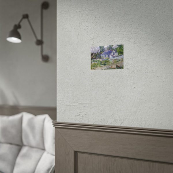 Vincent van Gogh's Houses at Auvers Poster