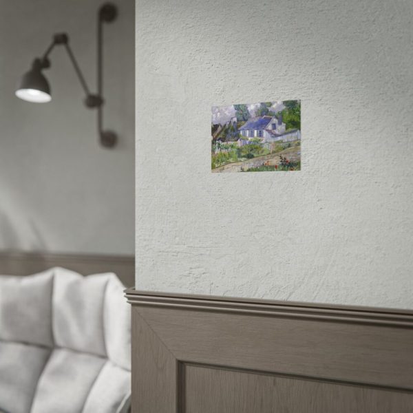 Vincent van Gogh's Houses at Auvers Poster