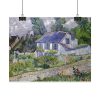 Vincent van Gogh's Houses at Auvers Poster