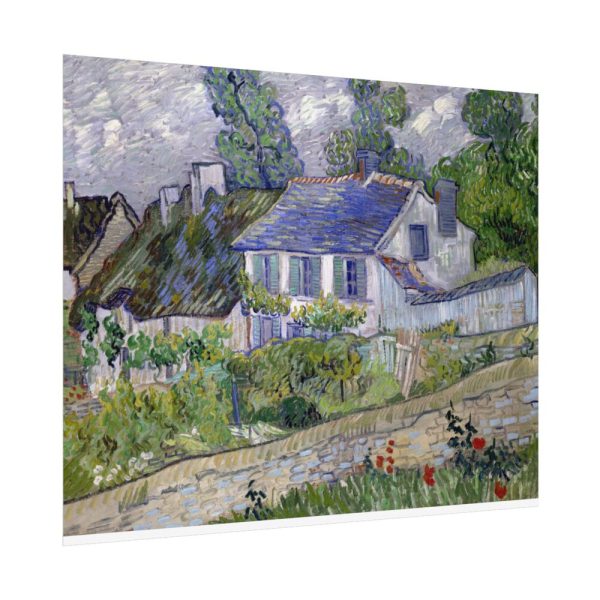 Vincent van Gogh's Houses at Auvers Poster