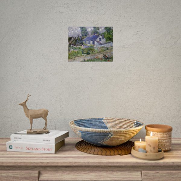 Vincent van Gogh's Houses at Auvers Poster