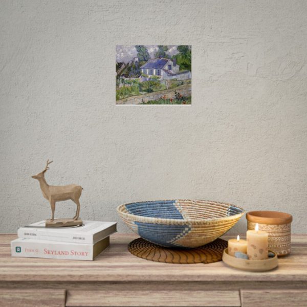 Vincent van Gogh's Houses at Auvers Poster