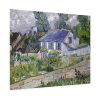 Vincent van Gogh's Houses at Auvers Poster