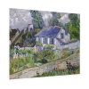 Vincent van Gogh's Houses at Auvers Poster