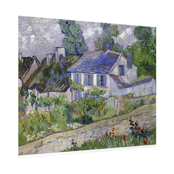 Vincent van Gogh's Houses at Auvers Poster