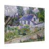 Vincent van Gogh's Houses at Auvers Poster