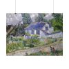 Vincent van Gogh's Houses at Auvers Poster
