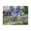Vincent van Gogh's Houses at Auvers Poster