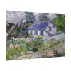 Vincent van Gogh's Houses at Auvers Poster