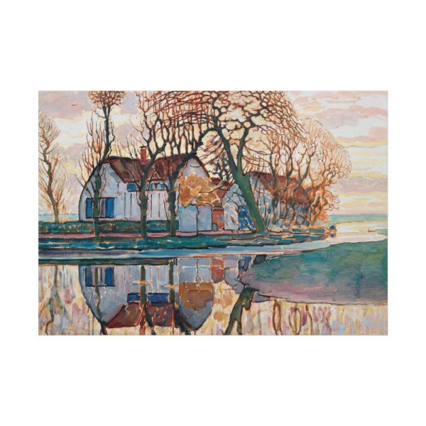 92408-110.jpg Farm near Duivendrecht by Piet Mondrian Poster
