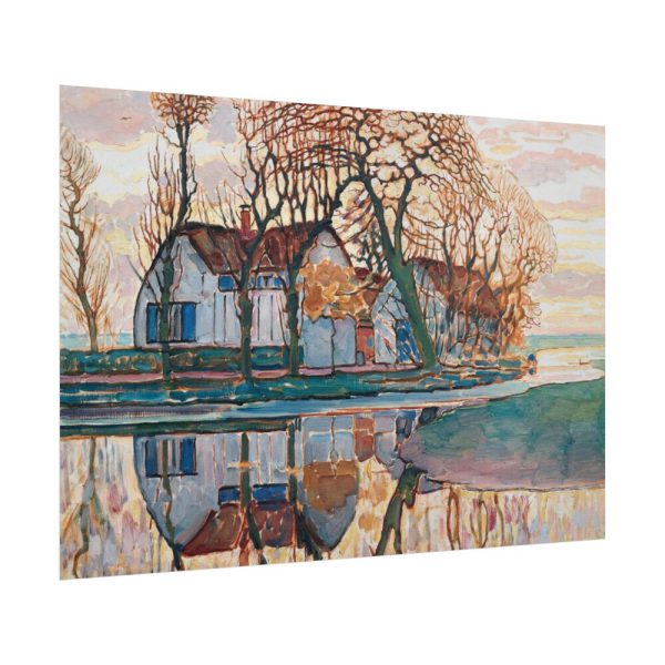 92408-112.jpg Farm near Duivendrecht by Piet Mondrian Poster