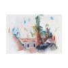 Rooftops and Trees by Charles Demuth Poster