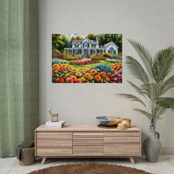 92408-148.jpg Country Cottage Garden Poster