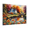 Riverside Cottage Poster