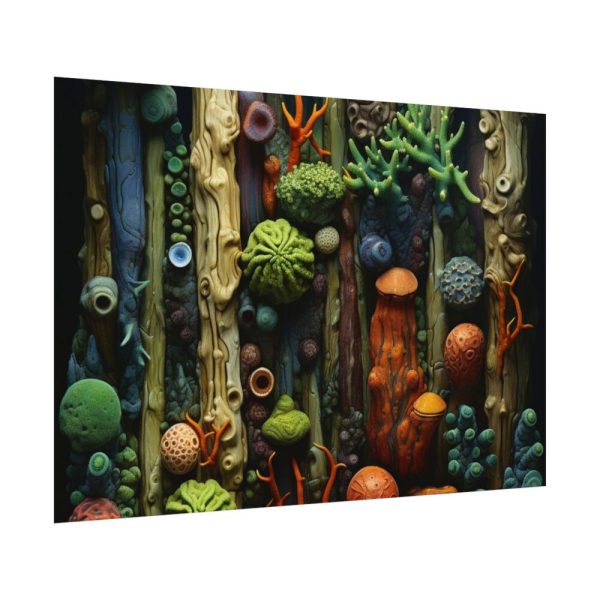 92408-192.jpg Aquarium Coral Fantasy Art Poster