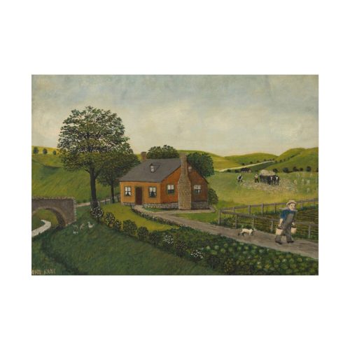 Cottage on the Farm Poster
