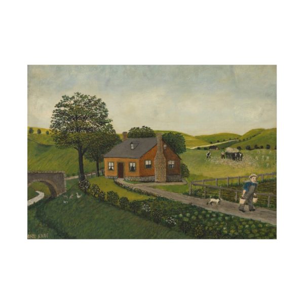 92408-20.jpg Cottage on the Farm Poster