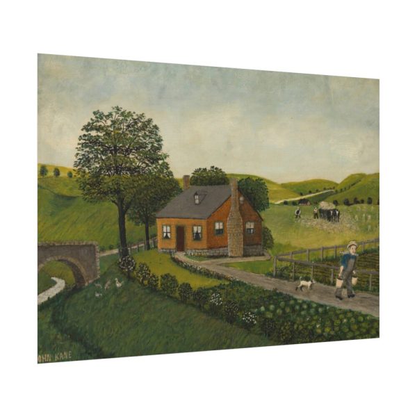 92408-22.jpg Cottage on the Farm Poster