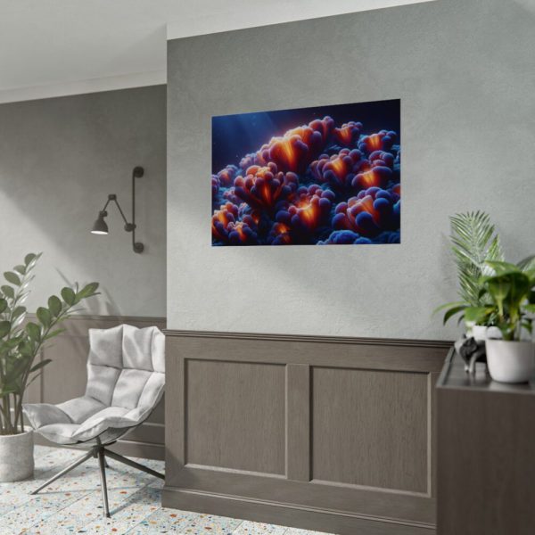 92408-224.jpg Vibrant and Dynamic Texture of Marine Corals Poster